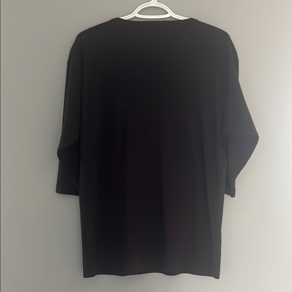 Black Floral Embellished Top - Picture 6 of 6